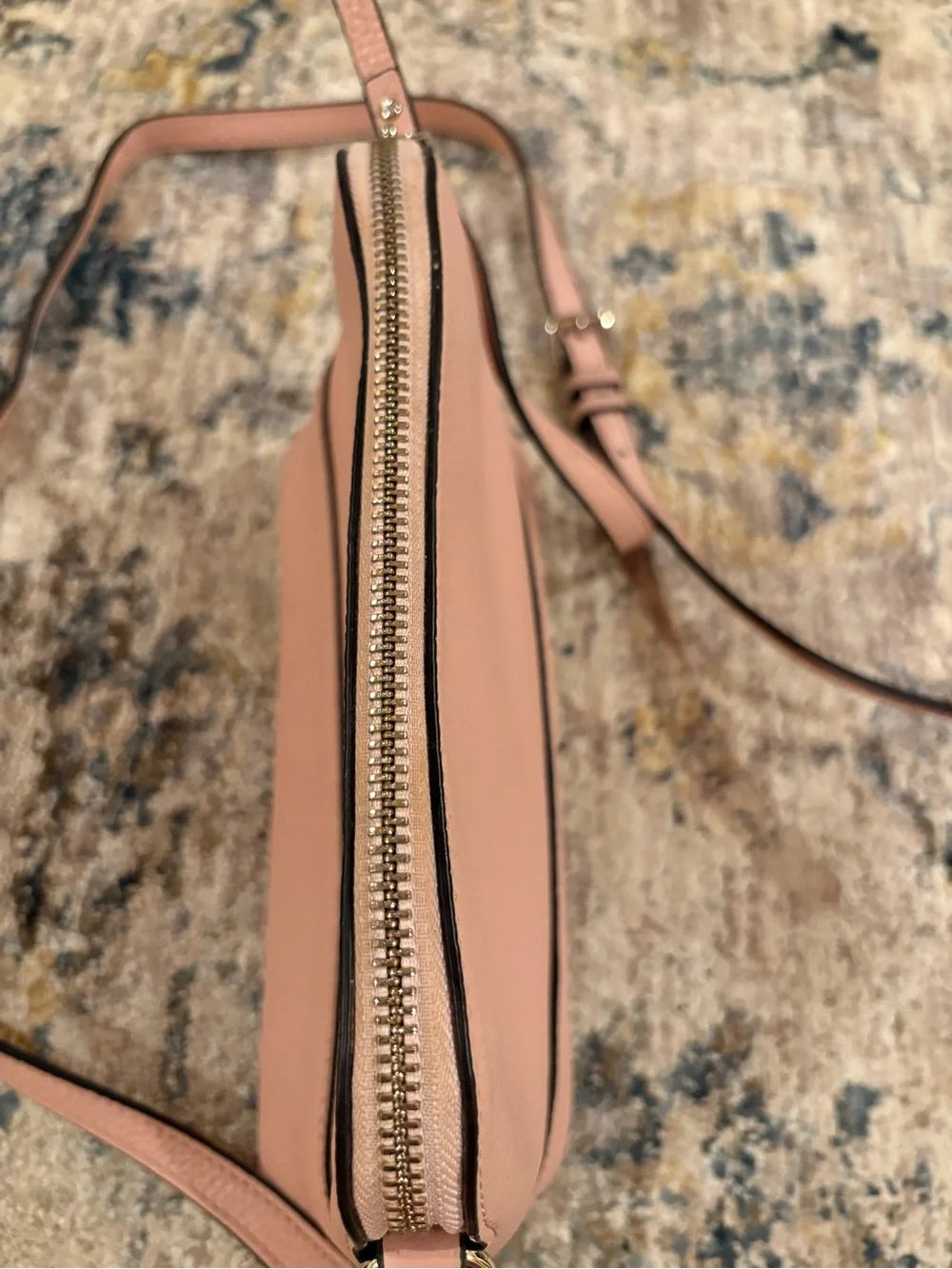 Kate Spade Southport Avenue Hanna Pink Leather Crossbody Bag